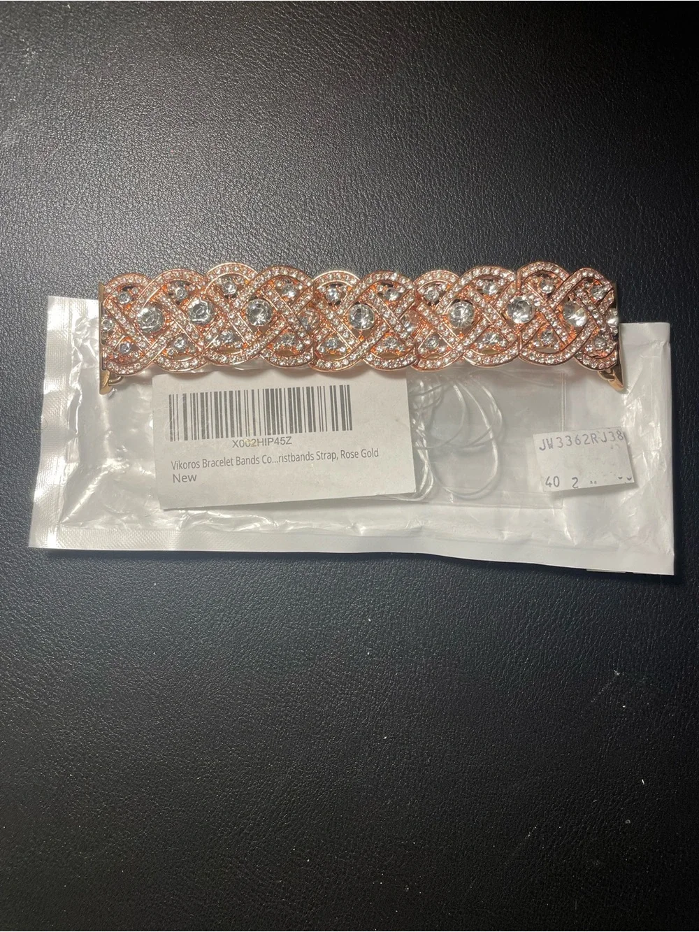 Rose Gold Bling Apple Replacement Watch Band